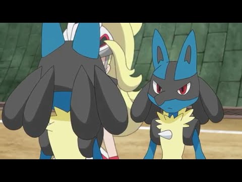 Ash's Lucario Meets Korrina's Lucario Again || English Subbed || Pokemon Journeys Episode 84.