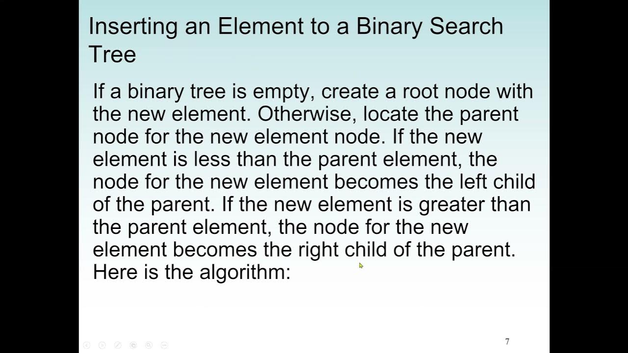 Binary Search Tree. Deletion, Insertion, Search and Traverse operations ...
