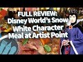 FULL REVIEW of the NEW Snow White Storybook Character Meal in Disney World