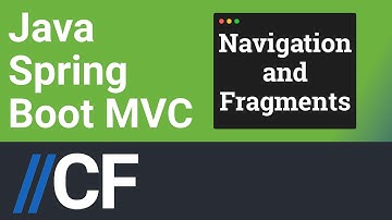 Java Spring Boot - Spring Web MVC - Navigation - Setting Active Tab - Thymleaf Fragments - Bootstrap