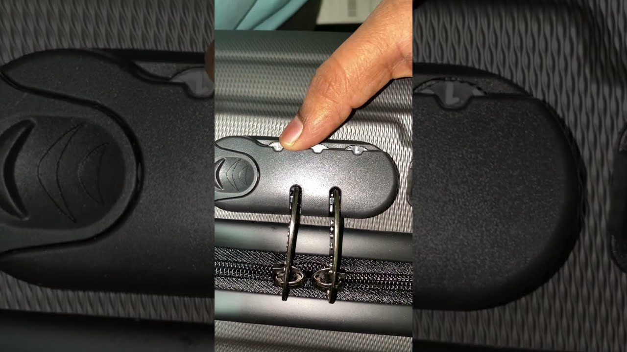 How To Unlock Luggage Bag Forgotten Combination Lock Password Travelaccessories Travelhacks