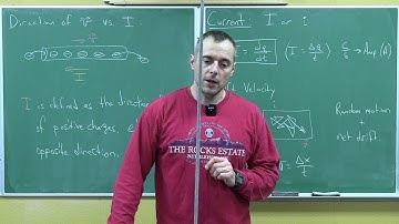 Tupaj: E&M Circuits Video 1, Current and Current Density