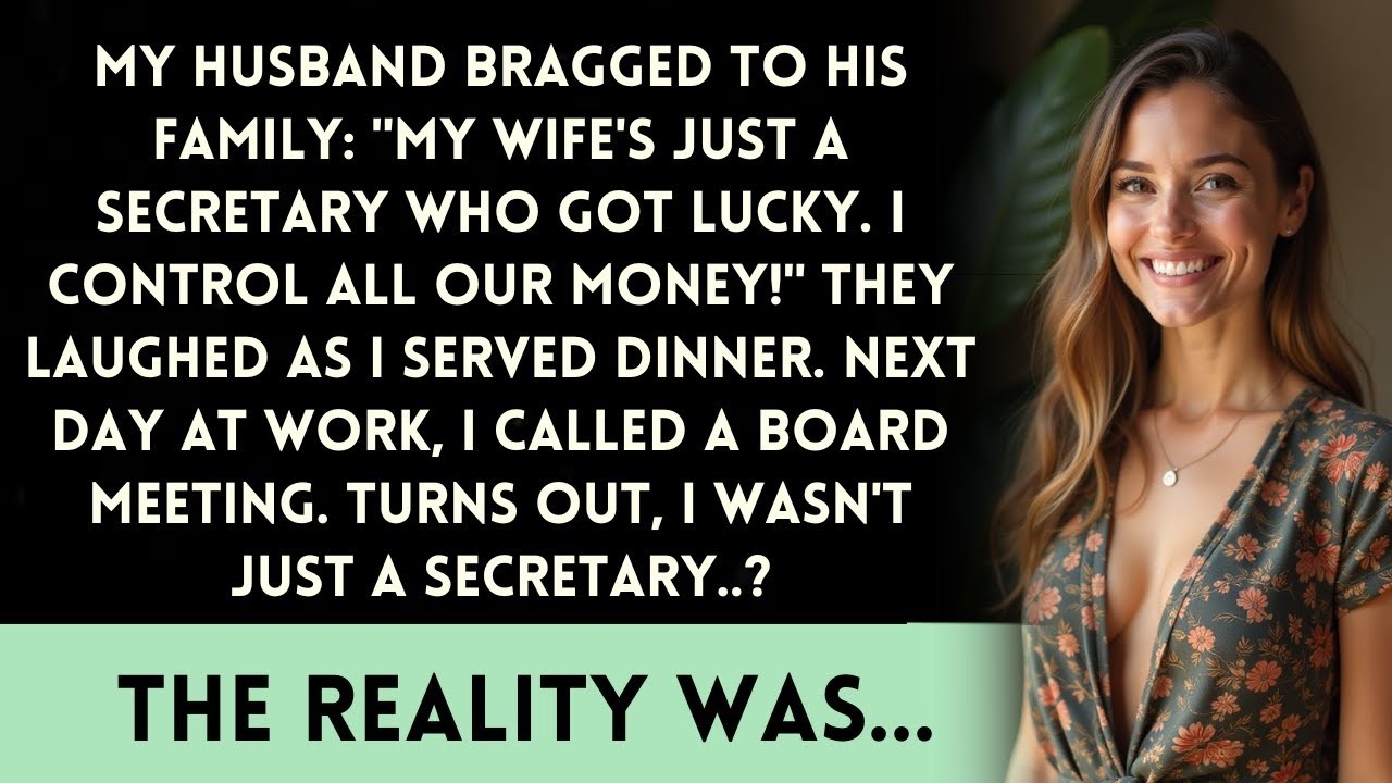 Husband's Secret Bank Account Exposed   CEO Wife's Silent Revenge Stuns Family