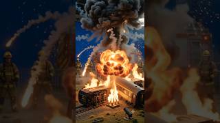 Behind the Scenes of a Hollywood Train Crash #Shorts