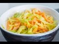 Ensalada de Repollo y Zanahoria - Receta especial para acompañar carnes