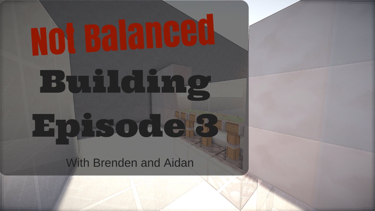 Minecraft NOT Balanced - Building Project Episode 3 - Puzzle Map