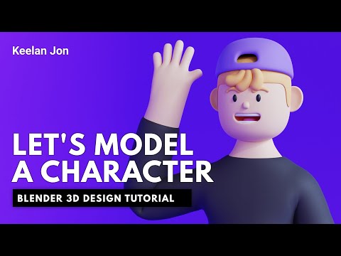 Blender Character Modeling Tutorial - Let&rsquo;s Model a Basic Character - Blender Tutorial