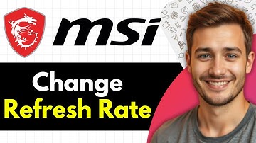 How to Change Refresh Rate on MSI Monitor (Full Guide)