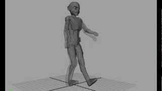 Unfinished Walk Cycle