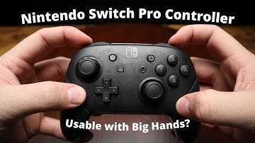Nintendo Switch Pro Controller with Big Hands? - Freaky Tall Reviews