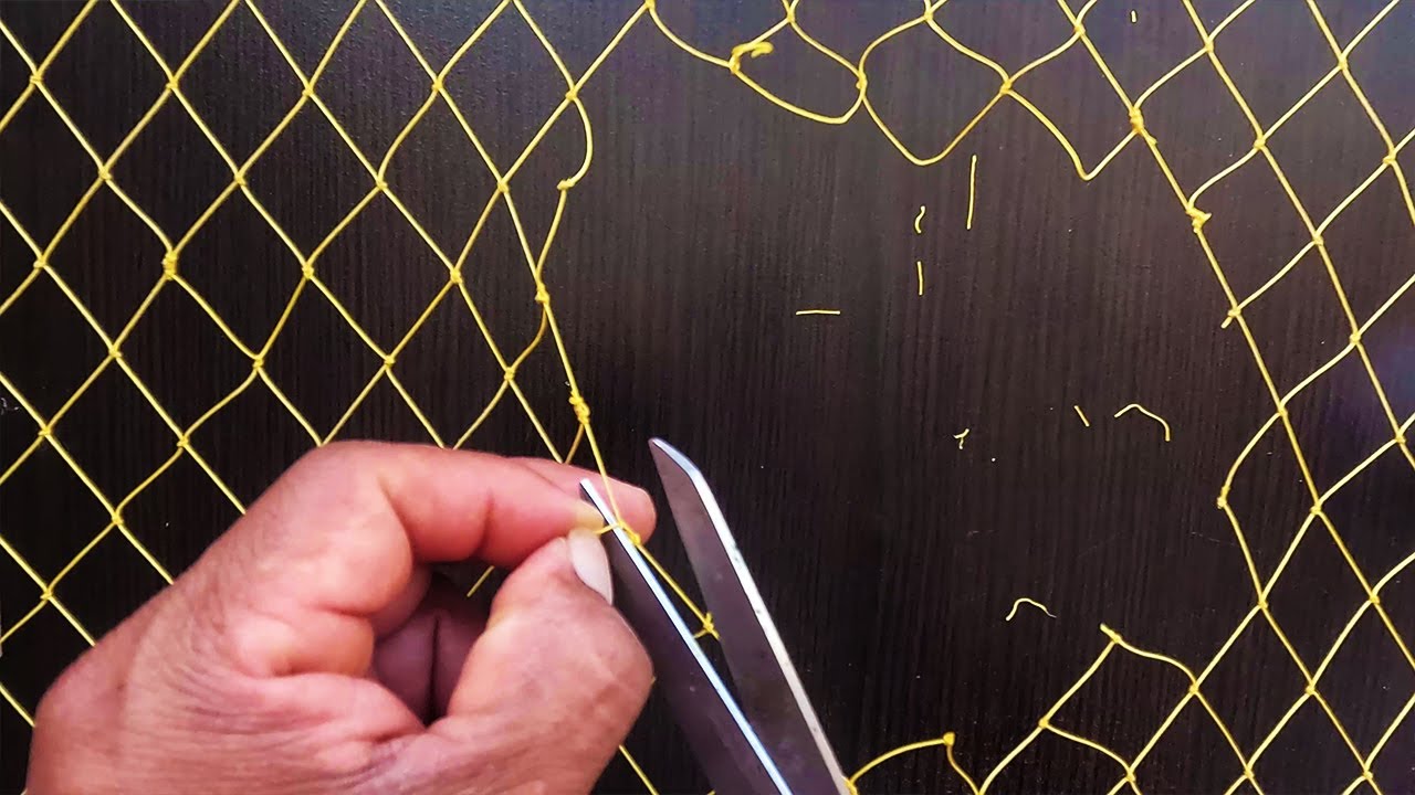 Узнайте сегодня! Как починить рыболовную сеть и гамак простыми способами для начинающих