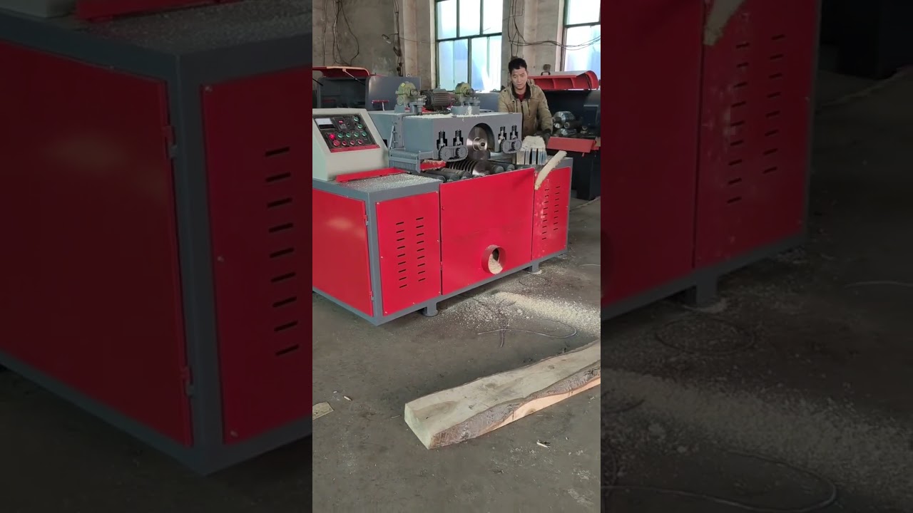 Woodworking Square Timber Multi Blade Rip Saw Machine