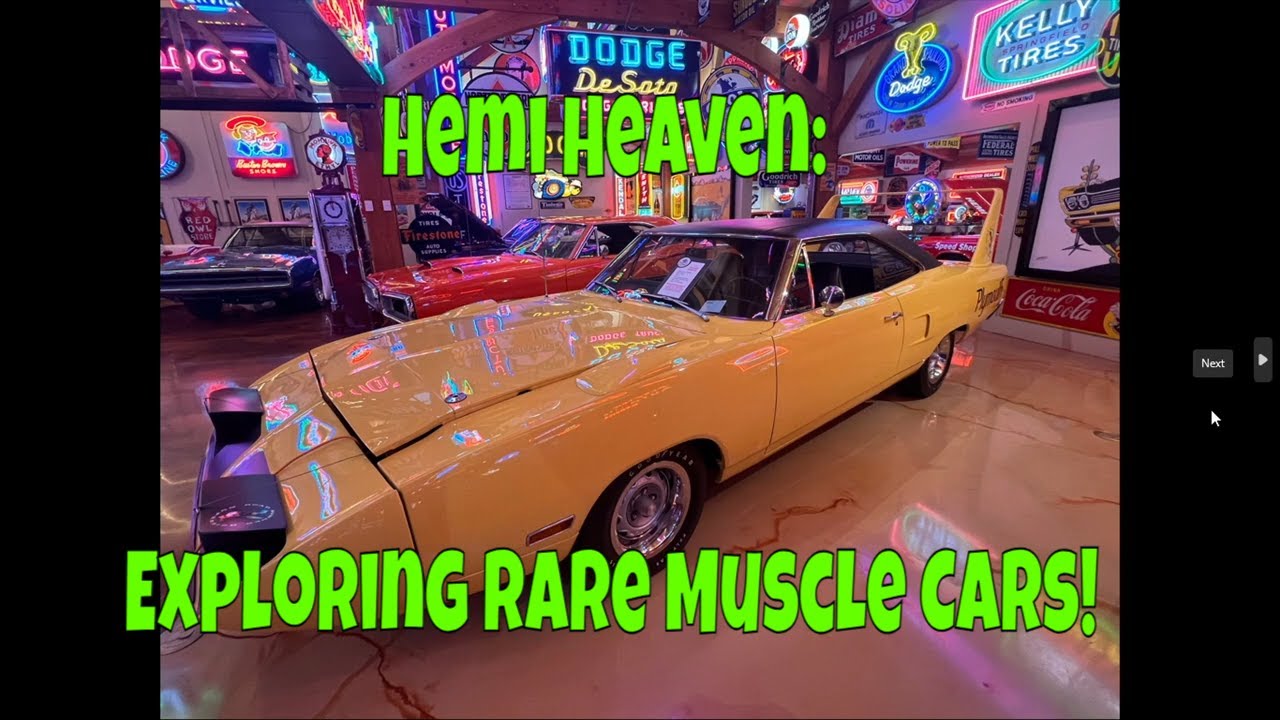 Hemi Heaven: Exploring Rare Muscle Cars!