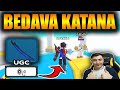 Bedava Katana UGC Aldım - Bossu Yen Kazan / Roblox Push  Simulator