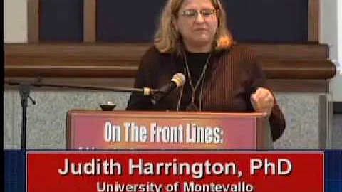 On the Front Lines: Judith Harrington
