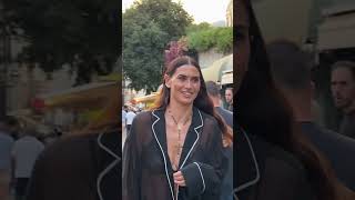 Melissa Satta at Dolce & Gabbana Taormina Alta Sartoria fashion Show