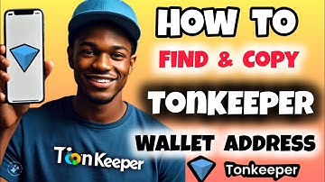 How to Find & Copy Ton Wallet Address on Tonkeeper | Tonkeeper Wallet Address