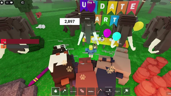 100 ANIMMAIS This SECRET Flute Lets you Tame Everything 99 nights in the forest #99nightintheforest