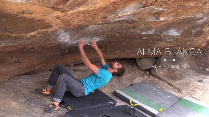 Will Anglin taking down Fred Nicole's test-piece, ...