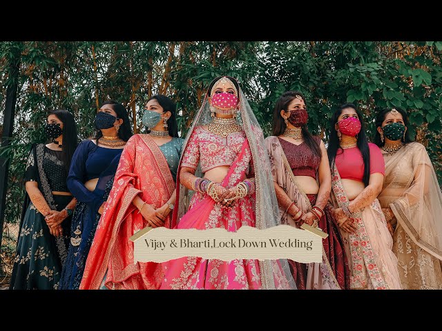 Lockdown Wedding : BHARATI x VIJAY WEDDING CINEMATIC  FILM | PapajiPhotography class=