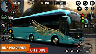 Coach Bus Driving Simulator 3D - US Coach Bus Modern Bus simulator 2023 - Android Gameplay screenshot 5