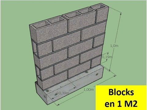 Vídeo: Com calcular el nombre de blocs d'escuma per construir una casa