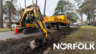 Stormwater Ditch Cleanup on Mangrove Avenue