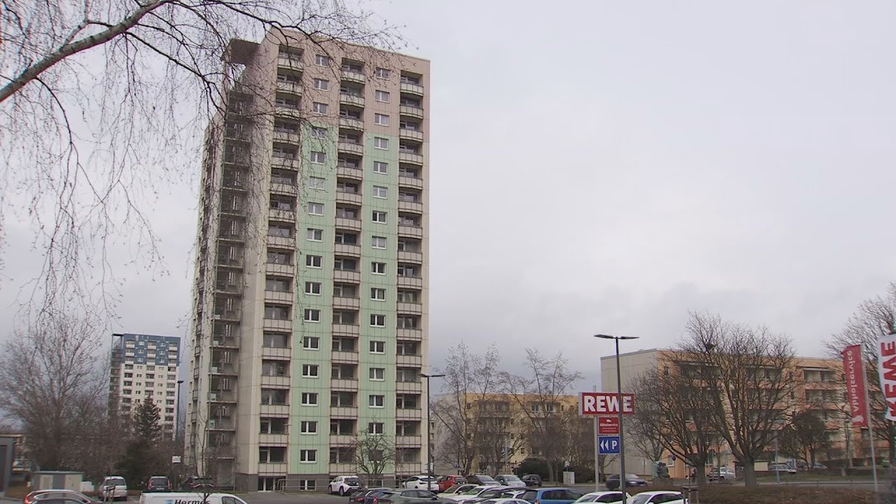 Sonnensteiner Wolkenkratzer vor dem Abriss