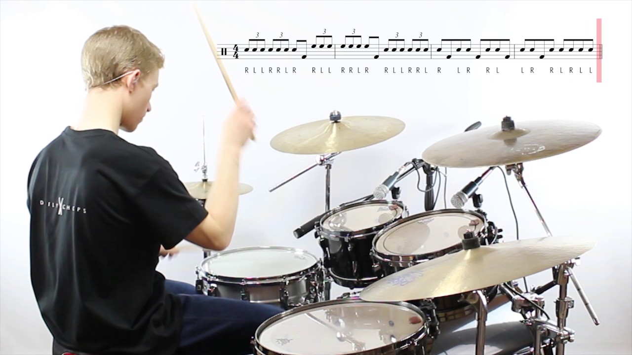Daily Chops 52 Jazz Drum Fill no. 8 Uptempo Fill YouTube