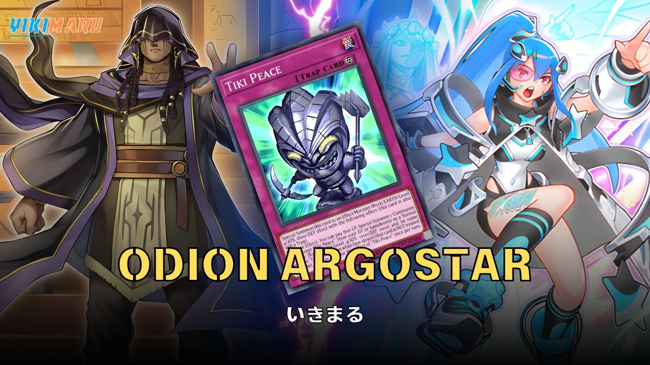 {EDOPRO} Another Trap Support for Odion?! | ODION ARGOSTAR DECK | REPLAYS + DECKLIST  | YU-GI-OH