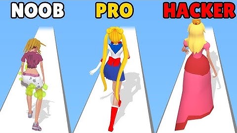 Makeover Run 💄👗 NEW CLOTHES!! Gameplay Android,ios All Levels