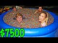 Last to leave ORBEEZ pool wins $7500...