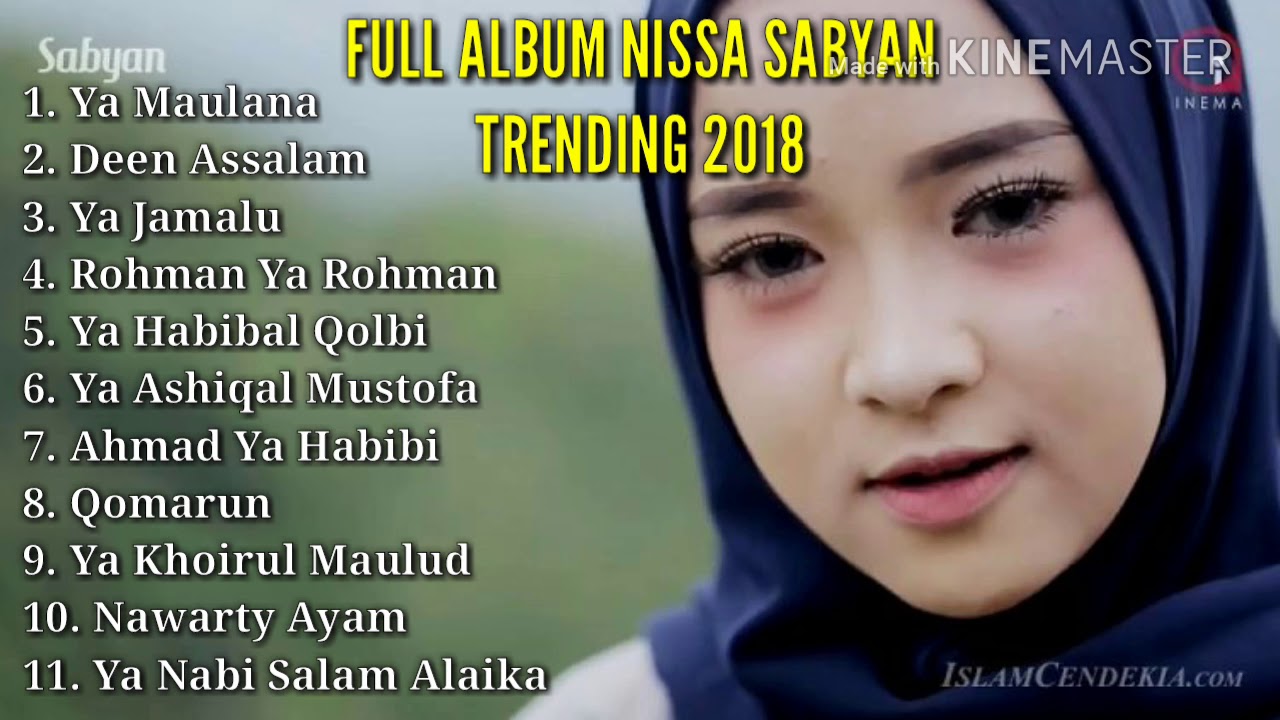 Full Album NISSA SABYANYA MAULANA Trending top 2018