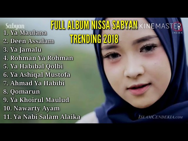 Full Album NISSA SABYAN/YA MAULANA Trending top 2018 class=