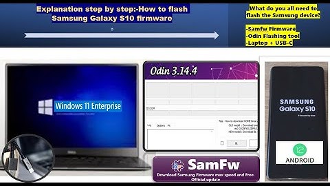 How to flash stock ROM on Samsung Galaxy S10 Android 12  | Instruction step by step #s10 #flash
