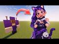 CUTE CAT LILY LOVEBRAIDS IN MINECRAFT PE BEDROOK