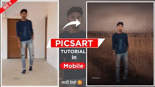 Complete photo editing in PicsArt || PicsArt Tutorial-Amit chanchal editing zone