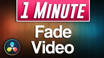 How to Fade in and Out Video | Davinci Resolve Tutorial