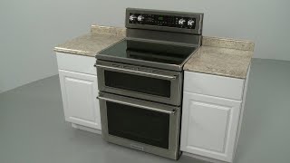 kitchenaid double oven induction