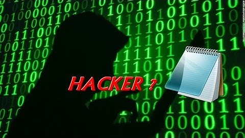 Hacker de bloco de notas