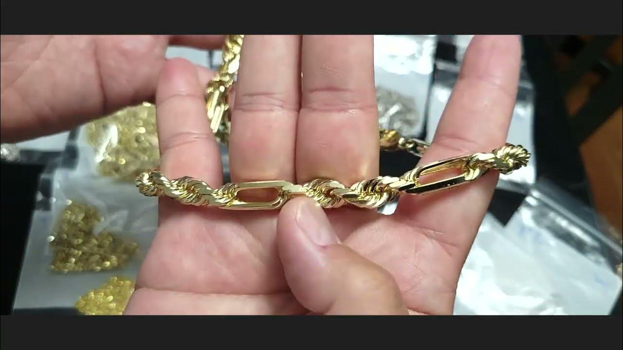 HAWAII ROPE CHAINS! SMALL RESTOCK! NEW DIAMOND CROSSES! YouTube