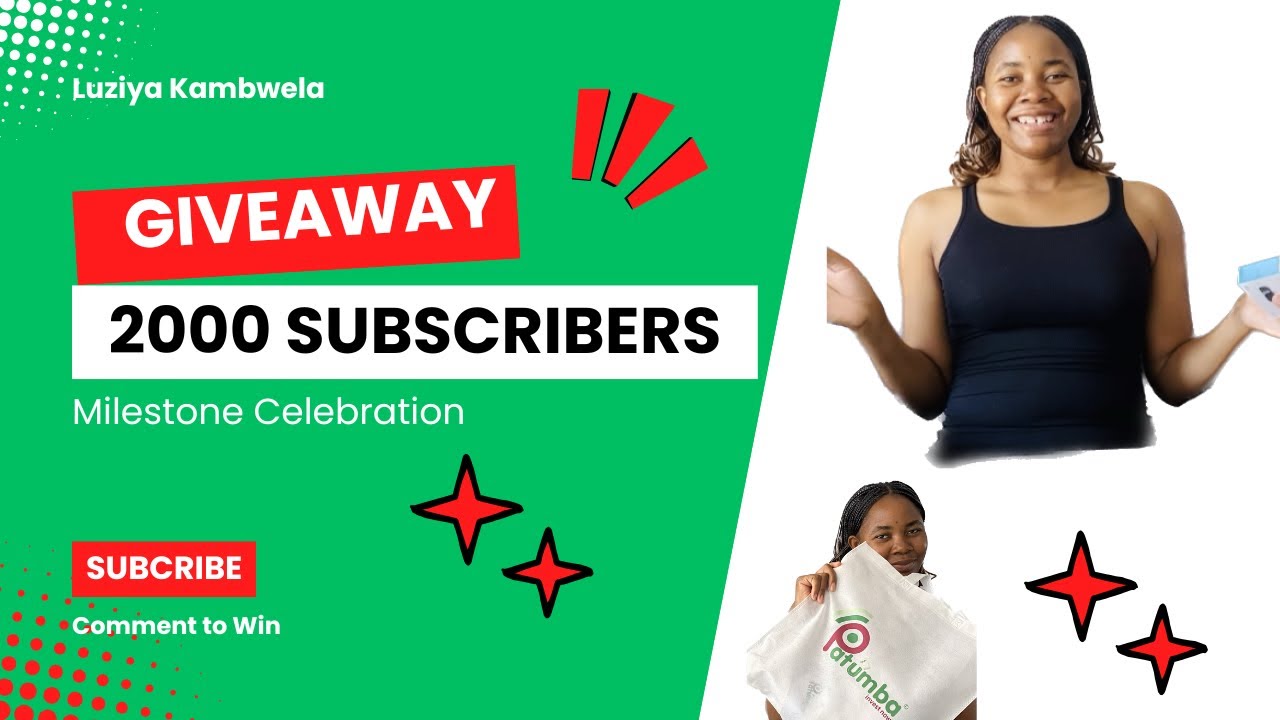 😳😳 2000 Subscribers Giveaway | Patumba Goodies 🔥🔥🤩🤩 - YouTube