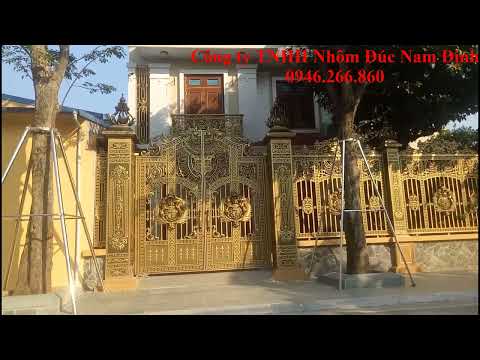 Video ✅ Mẫu cổng biệt thự sân vườn đẹp , | Công ty TNHH Nhôm... - youtube