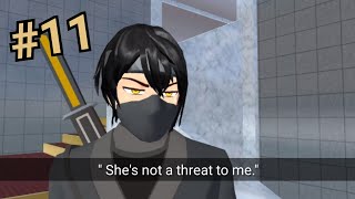 MY NINJA GIRL [PART:11 PROTECT] ⟨⟨SAKURA School Simulator Story⟩⟩