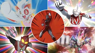 All Exclusive Ultraman Transformation And Forms (Jonias - Gruebe)