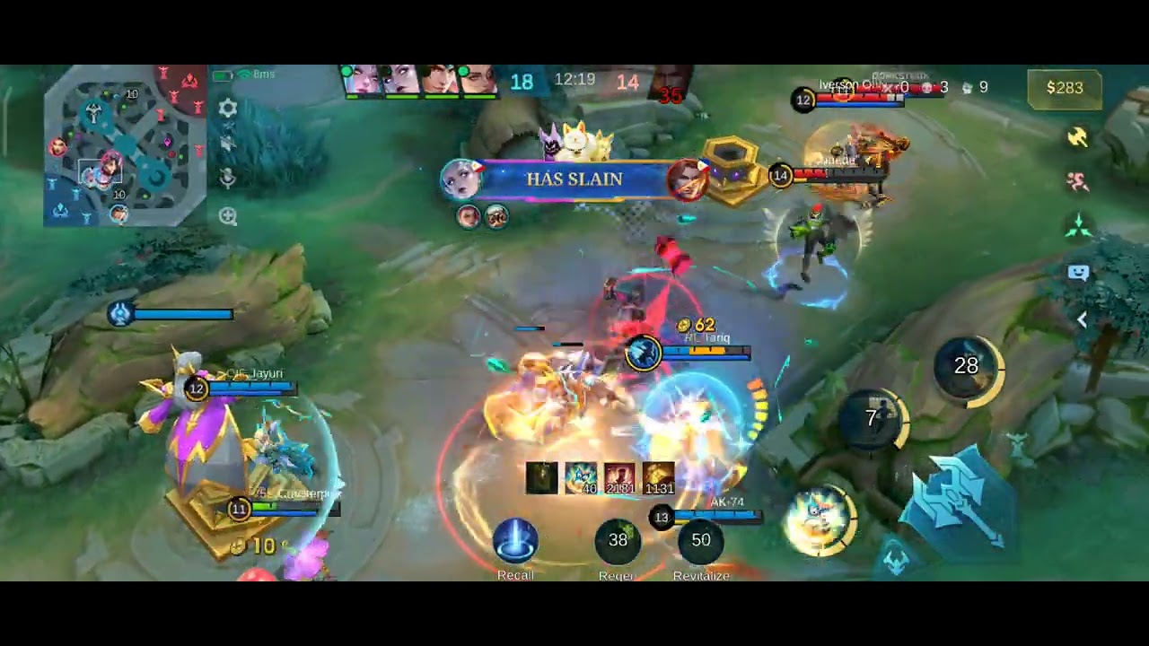 Mobile Legends February 26, 2026: Game 1 (Diggie) - enemy 3 lord kills