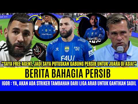 cicilantoto x aura4d - HEBOH❗K Benzema Akui Kehebatan Persib Putuskan Gabung Persib❗Igor Konfirmasi Benzema Gantikan Sadil❗
