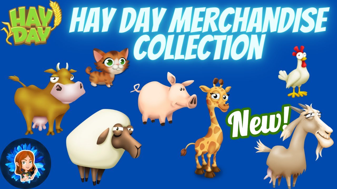 My Hay Day Merchandise Collection Hay Day 2024 YouTube