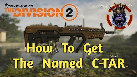 The Division 2 - How to get the "RailSplitter" Named AR