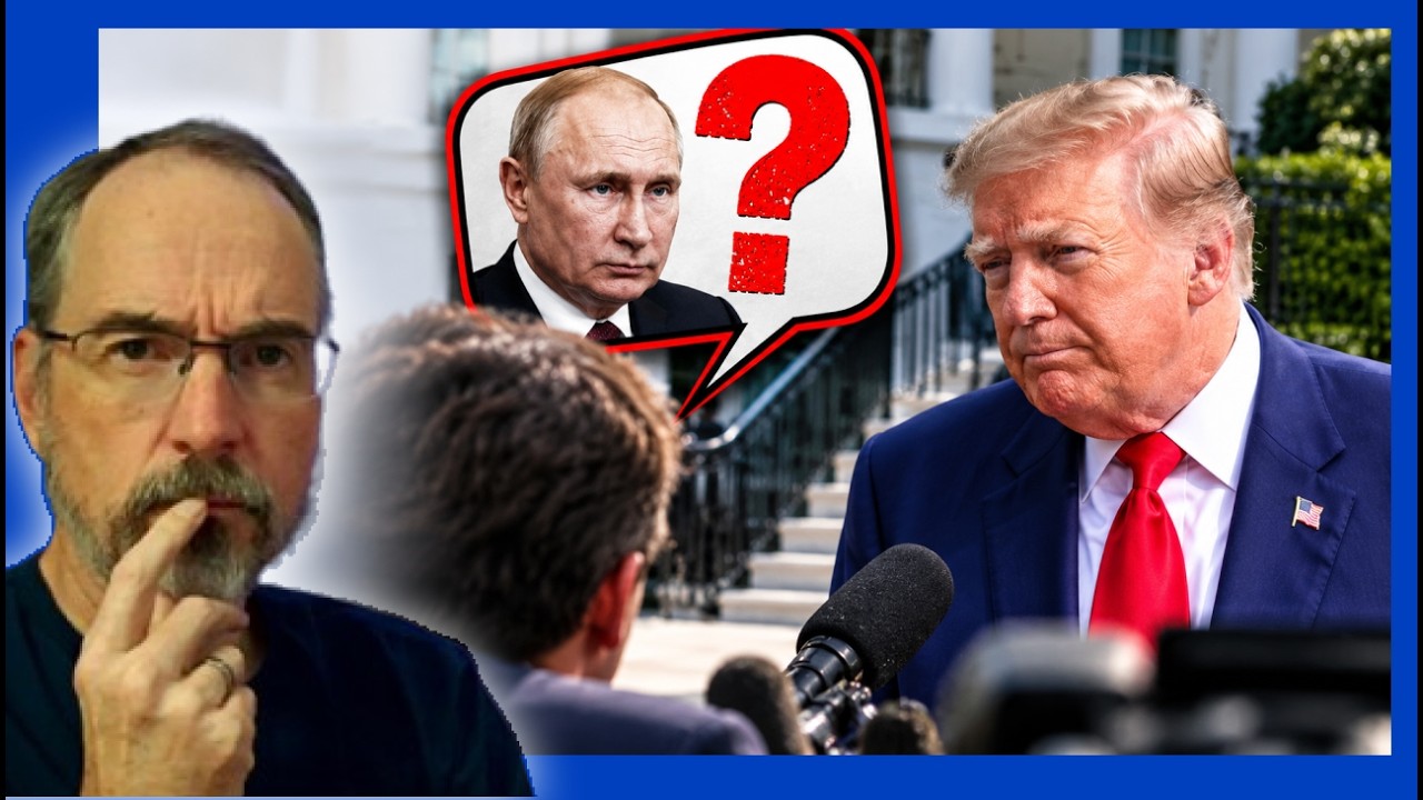 A Reporter Finally Asks Trump: Didn't Putin Start This War?